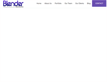Tablet Screenshot of blendernetworks.com